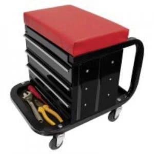 Image of ProPlus 580526 Stool (L x W x H) 375 x 370 x 390 mm