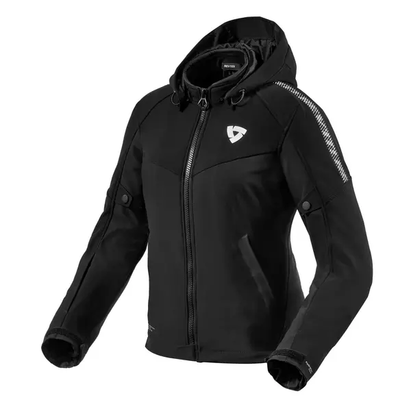 Image of REV'IT! Proxy H2O Jacket Lady Black White Size 34