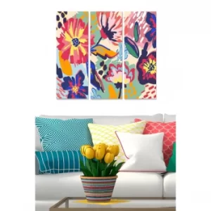 Image of MDFMK25588490 Multicolor Decorative MDF Painting (3 Pieces)