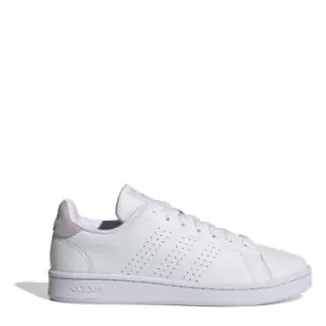 Image of adidas Advantage Trainers Womens - White