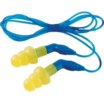 Image of E-a-r Ultrafit X, Ear Plugs, Reusable, Corded (1-Pair) - 3m Ear