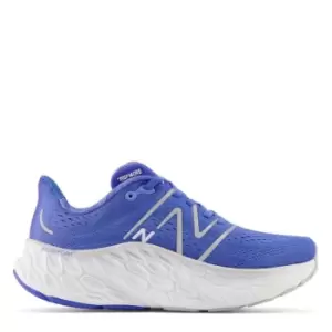 Image of New Balance Fresh Foam X More v4 Womens Running Shoes - Blue