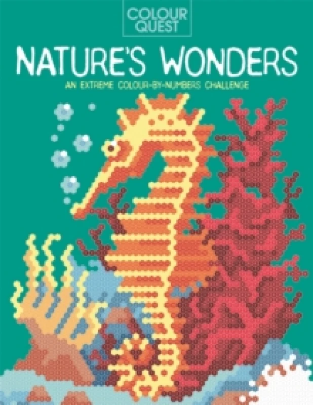 Image of Colour Quest: Natures Wonders : An Extreme Colour-by-Numbers Challenge Paperback / softback