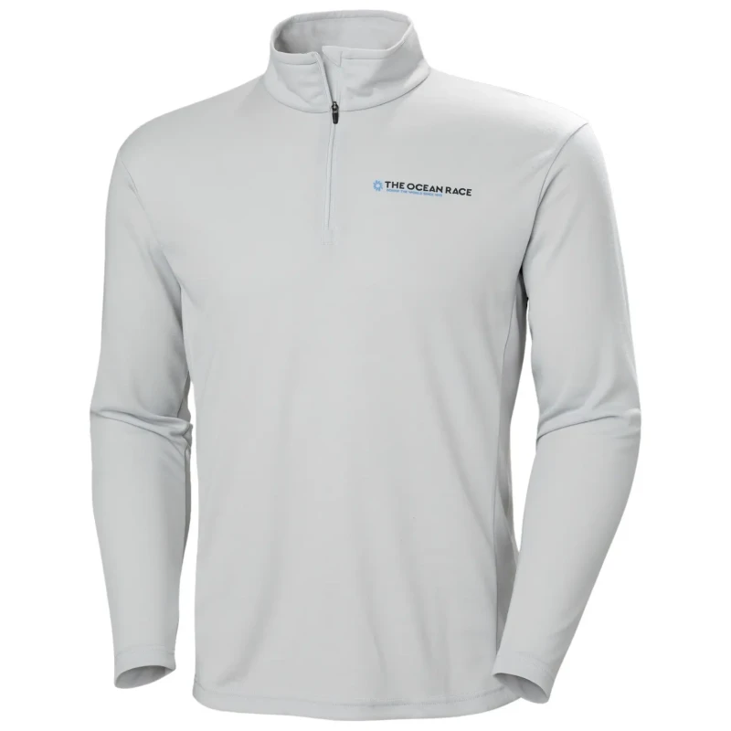 Image of 1/2 zip fleece Helly Hansen The Ocean Race Gris Unisex L