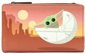 Image of Star Wars The Mandalorian- Loungefly - Grogu Wallet multicolour