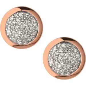 Image of Ladies Links Of London Sterling Silver Diamond Essential Earring