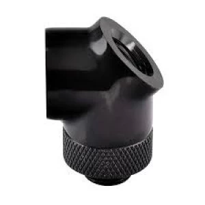 Image of ThermalTake Pacific 45 Degree Rotary Fitting - Black