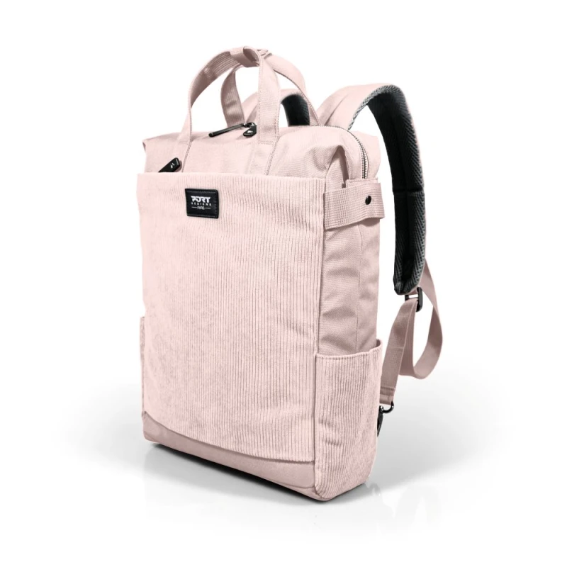 Image of Port Designs MILANO II ECO TOTEPACK - BLUSH Pink. 16ltr 14/16 laptop b
