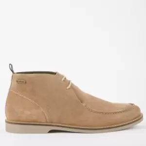 Image of Barbour Mens Terris Suede Desert Boots - Sand - UK 8
