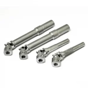 Image of Hobao Dc-1 Cnc Steel Centre Driveshaft & Cup Set (2)