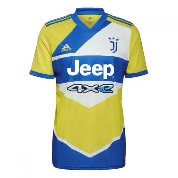 Image of adidas Juventus Third Shirt 2021 2022 Junior - Yellow