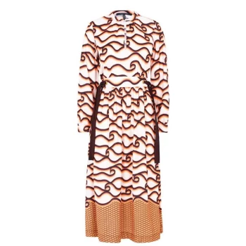 Image of Scotch and Soda Tie Dress - Multi