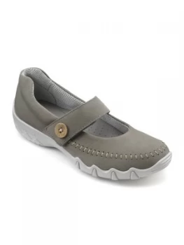 Image of Hotter Hotter Spin Mary Jane Sporty Shoe Duck Egg