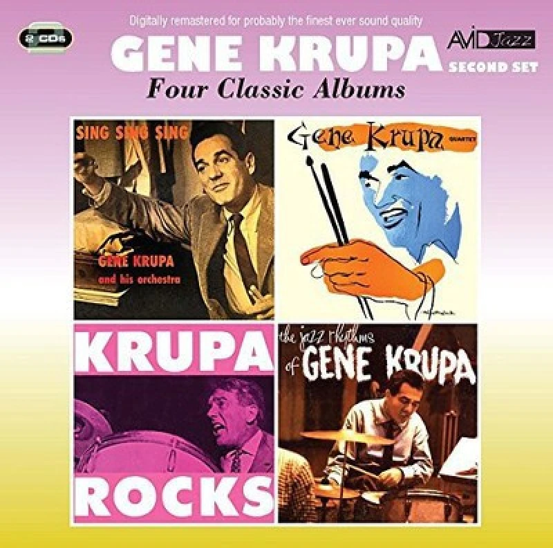 Image of Gene Krupa - Four Classic Albums CD Album - Used
