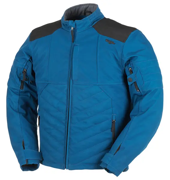 Image of Furygan Ice Track Jacket Blue Black L