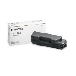 Image of Kyocera TK1160 Black Laser Toner Ink Cartridge