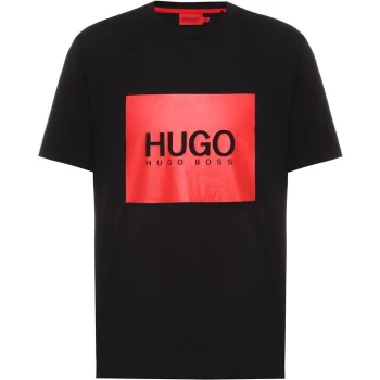 Image of Hugo Dolive 214 T Shirt - Black
