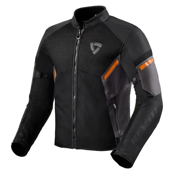 Image of REV'IT! GT R Air 3 Jacket Black Neon Orange Size XL