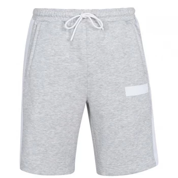 Image of Hugo Boss Athleisure Headlo Batch Shorts Pastel Grey Size L Men