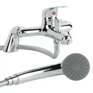 Image of Chrome Bath Shower Mixer Tap - Alfa