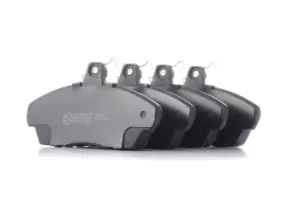 Image of RIDEX Brake pad set 402B0093 Brake pads,Brake pad set, disc brake HONDA,LAND ROVER,ROVER,CIVIC VII Hatchback (EU, EP, EV),CIVIC VI Hatchback (EJ, EK)