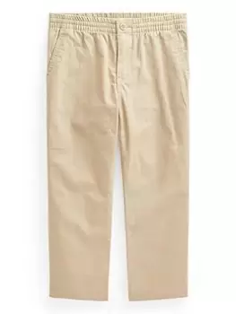 Image of Ralph Lauren Boys Stretch Twill Chino - Khaki, Size 8 Years