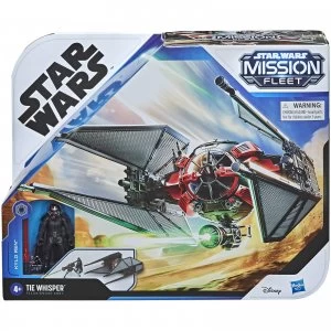 Image of Hasbro Star Wars Mission Fleet Kylo Tie Whisper Action Figure