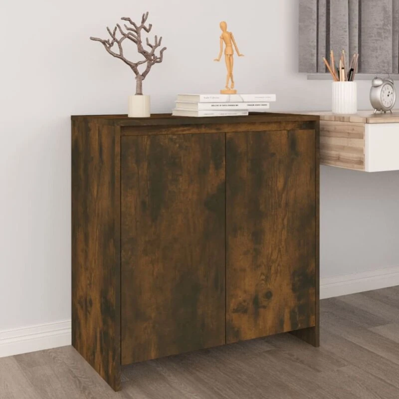 Image of VIDAXL Sideboard Smoked Oak 70x41x75cm Engineered Wood Vidaxl 8720286836866
