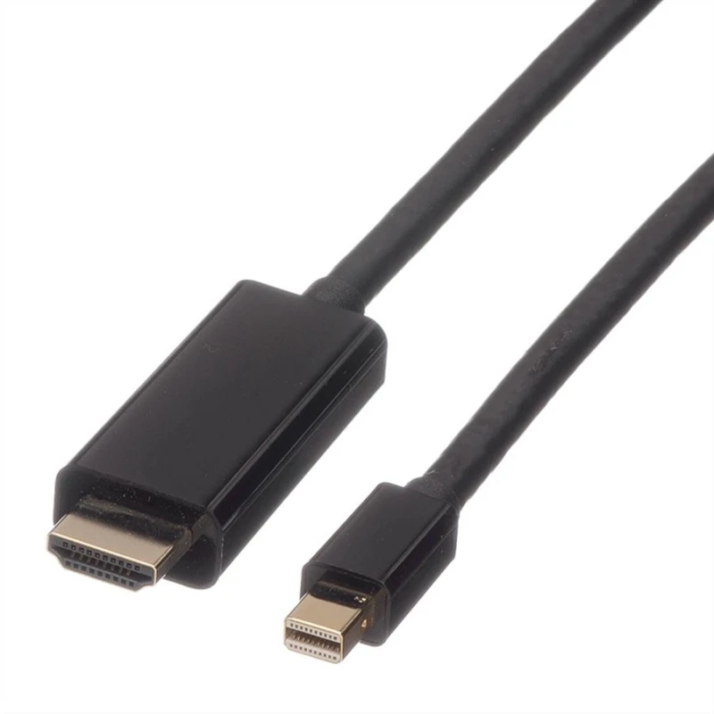 Image of ROLINE Mini DisplayPort Cable. Mini DP-UHDTV. M/M. 1 m