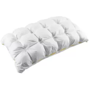 Image of Homescapes - Pocket Pleated Microfibre Filled Pillow - Soft Touch/Firm Support - White