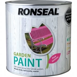 Image of Ronseal General Purpose Garden Paint Pink Jasmine 2.5l
