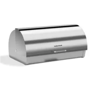 Image of Morphy Richards Bread Bin Roll Top - Stainless Steel