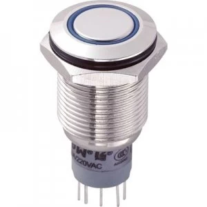 Image of TRU COMPONENTS LAS2GQF 22ZEB12VNP Tamper proof pushbutton 250 V AC 3 A 2 x OnOn latch