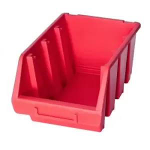 Image of Patrol Group Ergo L Box Plastic Parts Storage Stacking 170 x 240 x 126mm - Red,