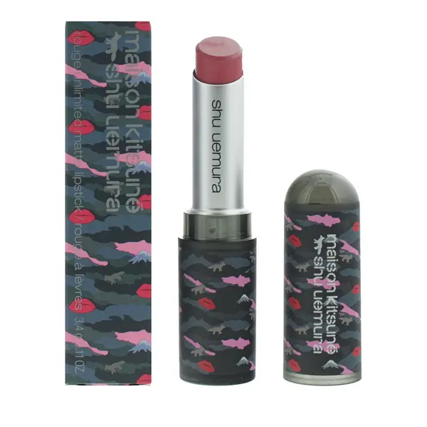 Image of Shu Uemura Rouge Unlimited M Pk 383 Matte Lipstick 3.4g
