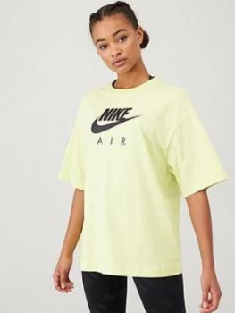 Image of Nike NSW Air Tee - Limelight , Limelight Size M Women