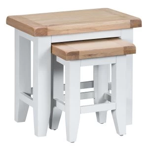 Image of Robert Dyas Madera Ready Assembled Nest of 2 Tables