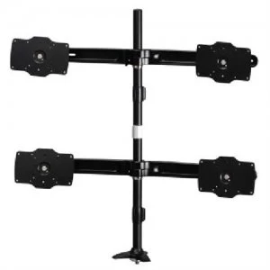 Image of Amer AMR4P32 flat panel desk mount 81.3cm (32") Bolt-through Black