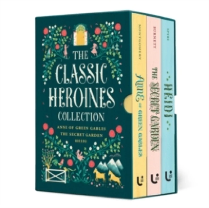 Image of The Classic Heroines Collection Boxed Set : Anne of Green Gables, Heidi, The Secret Garden Hardback