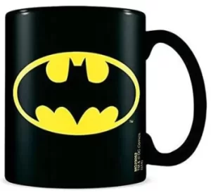 Image of Batman Logo Cup Black yellow