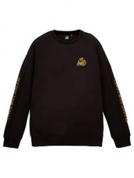 Image of Kings Will Dream Boys Gisha Crew Neck Sweatshirt - Black