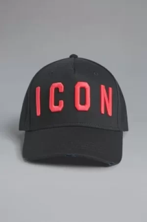 Image of DSQUARED2 Women Hat Black Size OneSize 100% Cotton