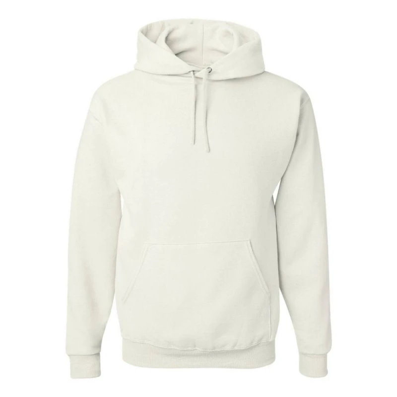 Image of JERZEES Mens Nublend Hoodie in White Size: Small White Male S