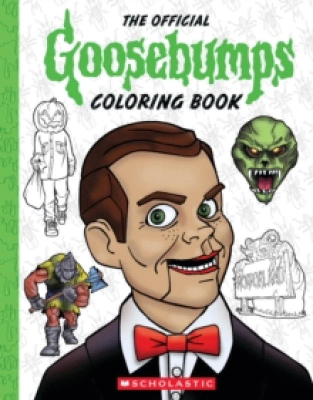 Image of goosebumps the official coloring book 9781546131106