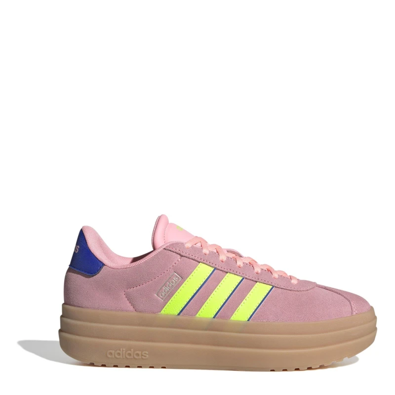 Image of adidas vl court bold trainers in pale pink Pale Pink UK 4 (EU 36?)