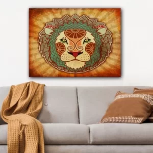Image of 599163902_70100 Multicolor Decorative Canvas Painting
