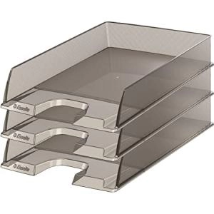 Image of ESSELTE Letter Tray translucent assorted