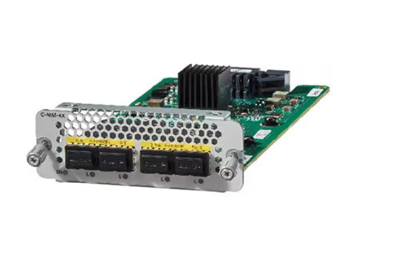 Image of Cisco Cisco C-NIM-4X= network switch module 10 Gigabit Ethernet, Gigabit Ethernet C-NIM-4X=