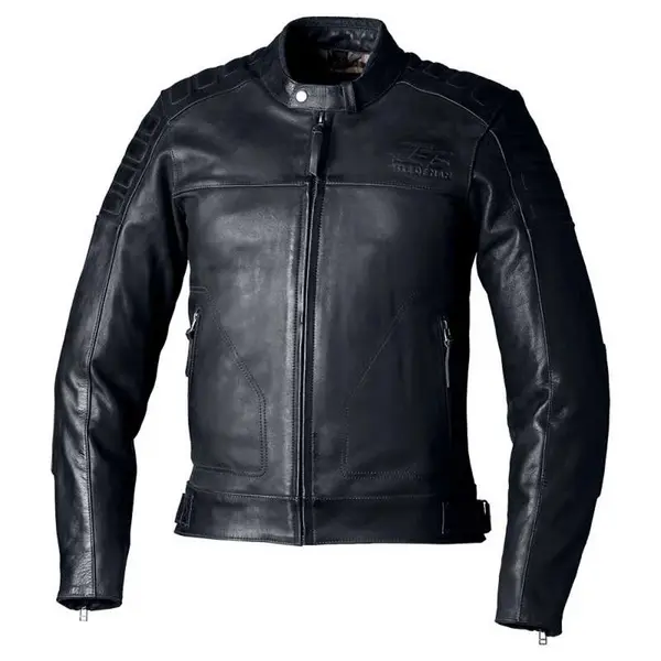 Image of RST IOM TT Brandish 2 CE Leather Jacket Men Black 48