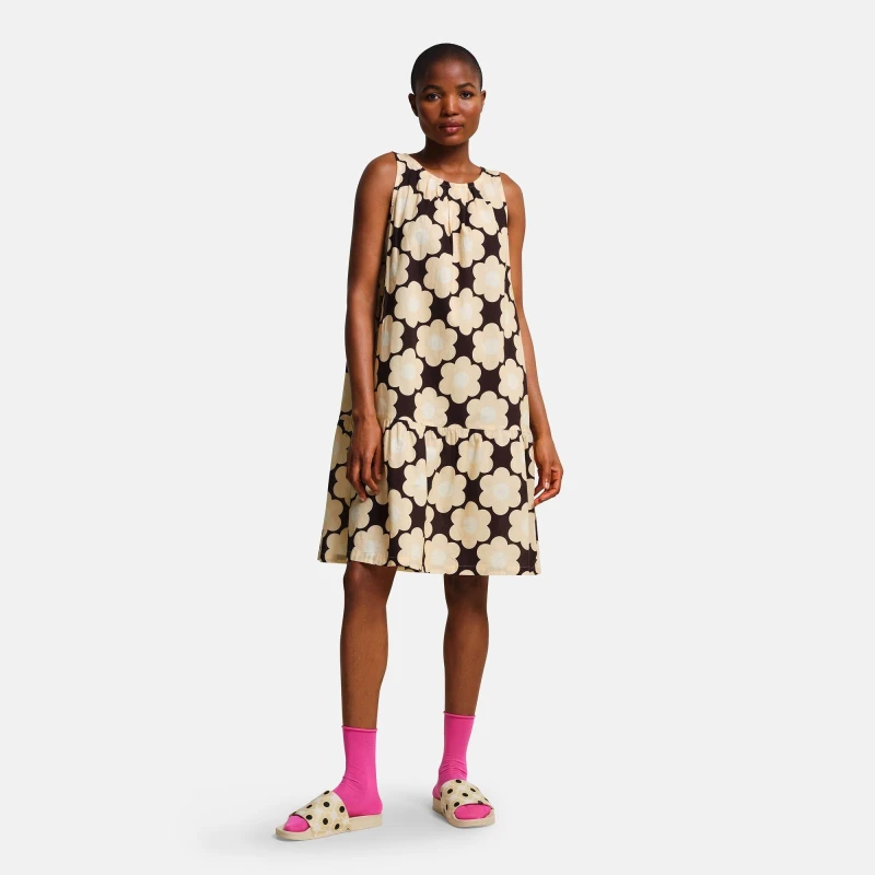 Image of Regatta 'Orla Kiely' Summer Sleeveless Dress Charcoal